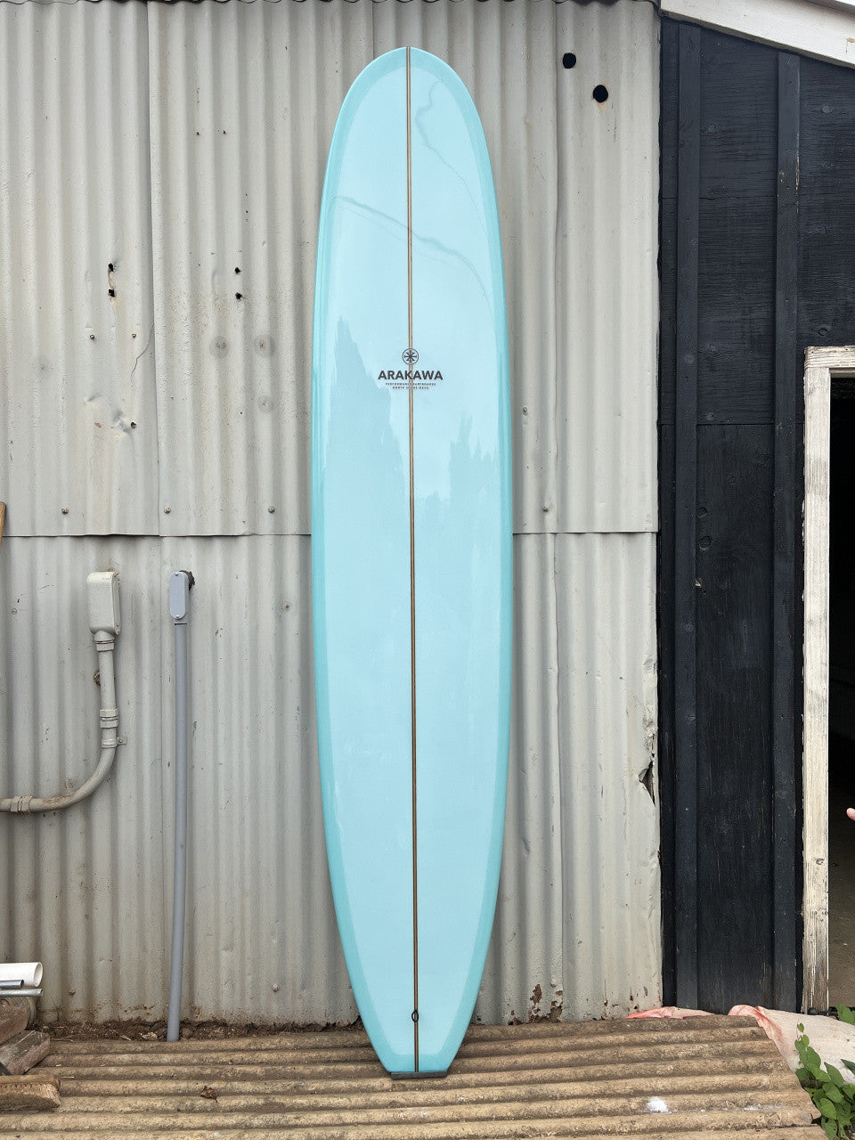 Niu Log 9'2" x 22.81 X 2.87 - 69.30L, Square, 1x Single Box Fin Box, PU - ID:1124917