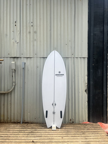 Slingshot 5'4" x 20.0 X 2.38 - 29.10L, Swallow, 2x  Futures Fin Boxes, PU - ID:1034078
