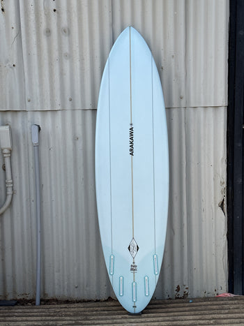 Holy Moli 6'10" x 20.75 X 2.75 - 42.10L, Round Pin, 5x  Futures Fin Boxes, PU - ID:1123826