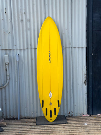 Holy Moli 7'0" x 20.75 X 2.75 - 43.10L, Round Pin, 5x  Futures Fin Boxes, PU - ID:1123827