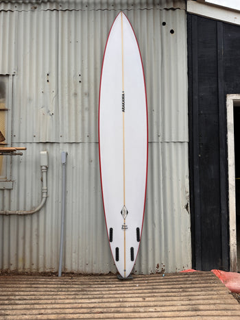 Peacekeeper 10'0" x 21.25 X 3.8, Pin, 4x  Futures Fin Boxes, PU - ID:969904