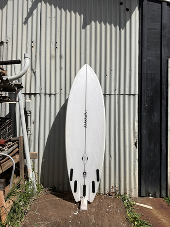 Firecat 6'0" x 20.65 X 2.56 - 34.90L, Swallow, 5x  Futures Fin Boxes, PU - ID:881137