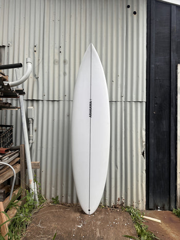 Stun Gun 6'10" x 19.75 X 2.81 - 39.40L, Round Pin, 5x  Futures Fin Boxes, PU - ID:1035561