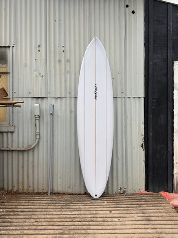 Holy Moli 7'6" x 21.5 X 2.95 - 50.40L, Round Pin, 5x  Futures Fin Boxes, PU - ID:1102144