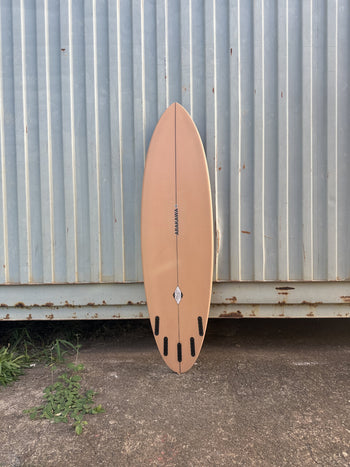 Holy Moli 7'0" x 22.1 X 3.0, Round Pin, 5x   Fin Boxes, PU - ID:1159815