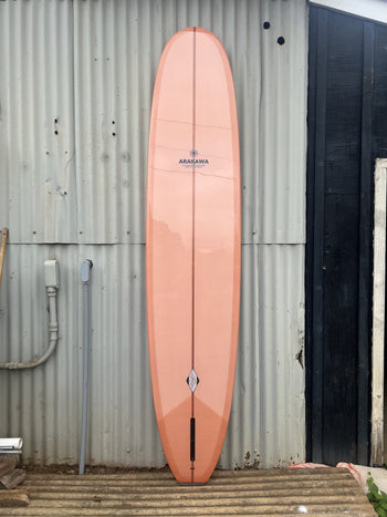 Pilina Log 9'6" x 23.0 X 3.0 - 74.00L, Square, 1x  Single Box Fin Box, PU - ID:1130739