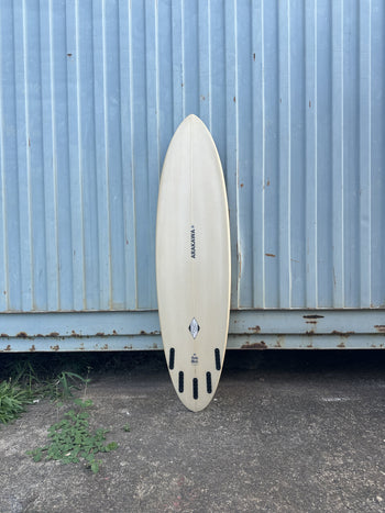 Holy Moli 7'0" x 20.75 X 2.75 - 43.10L, Round Pin, 5x  Futures Fin Boxes, PU - ID:1160253
