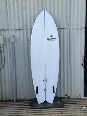 Slingshot 6'0" x 21.75 X 2.88 - 43.00L, Swallow, 2x  Futures Fin Boxes, PU - ID:1142922