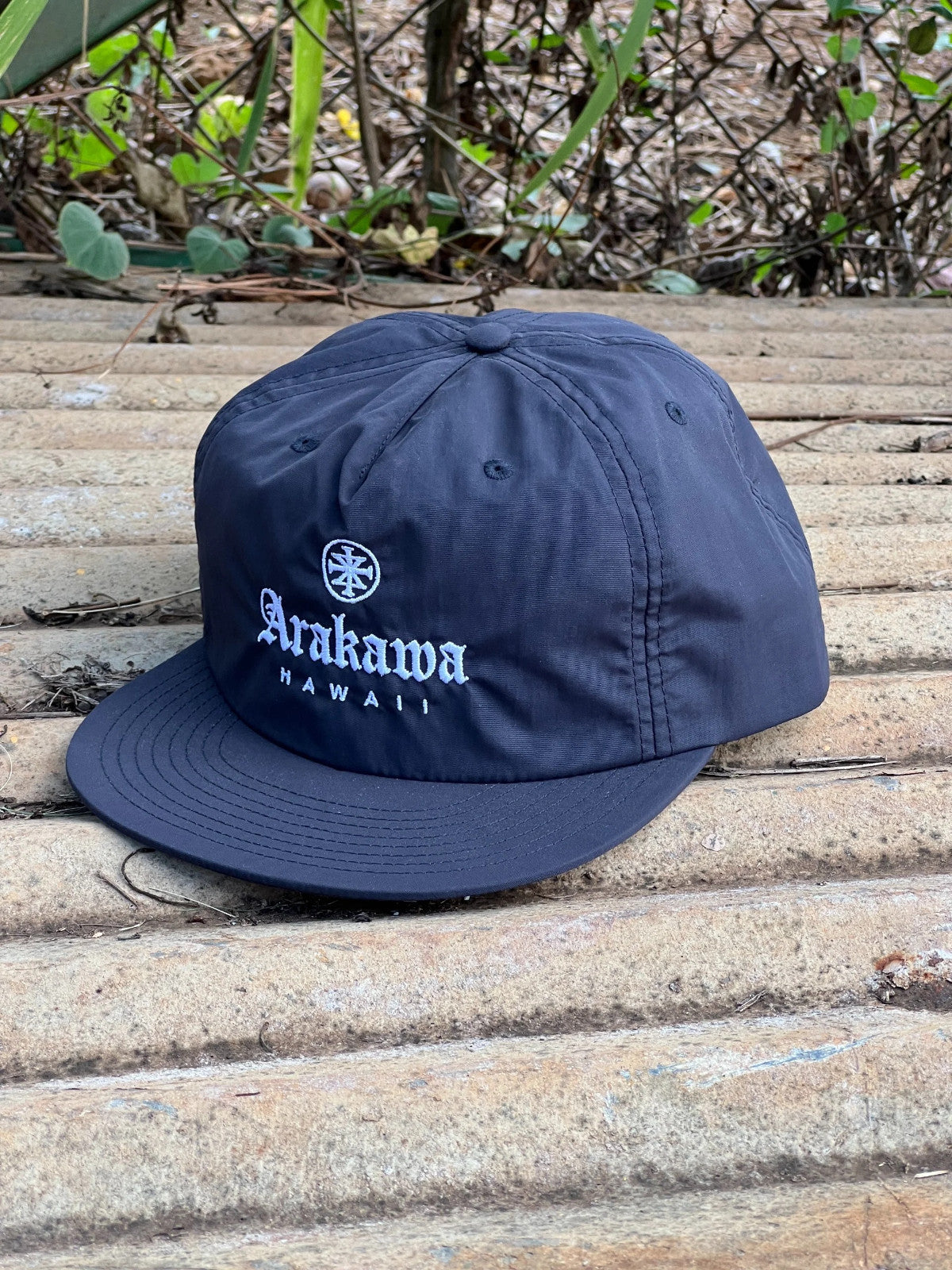 Nylon Surf Hat - Navy