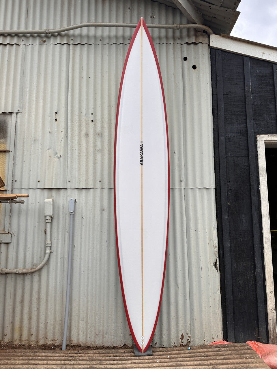 Peacekeeper 10'0" x 21.25 X 3.8, Pin, 4x  Futures Fin Boxes, PU - ID:969904