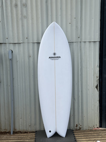 Slingshot 5'10" x 21.25 X 2.75 - 39.00L, Swallow, 2x  Futures Fin Boxes, PU - ID:1139121