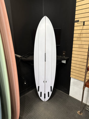 Holy Moli 6'10" x 20.75 X 2.75 - 42.10L, Round Pin, 5x  Futures Fin Boxes, PU - ID:1163827