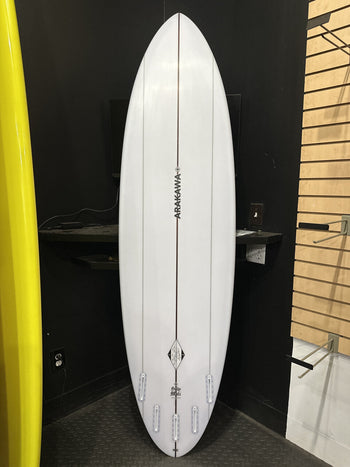 Holy Moli 7'0" x 21.0 X 2.8 - 44.40L, Round Pin, 5x  Futures Fin Boxes, PU - ID:1163829