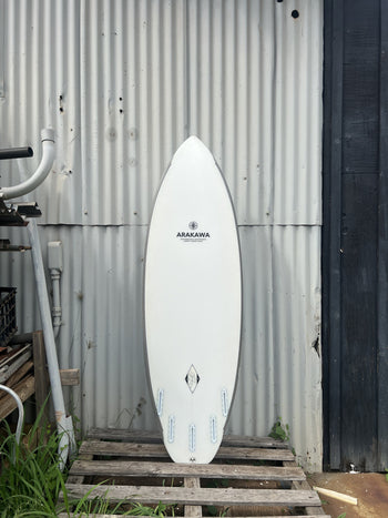 PROTOTYPE 5'11" x 21.25 X 2.65 - 37.27L, Squash, 5x  Futures Fin Boxes, XTR Stringerless - ID:789307