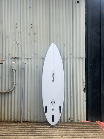RP Short 6'0" x 19.0 X 2.56 - 30.20L, Round Pin, 3x  Futures Fin Boxes, PU - ID:1106447