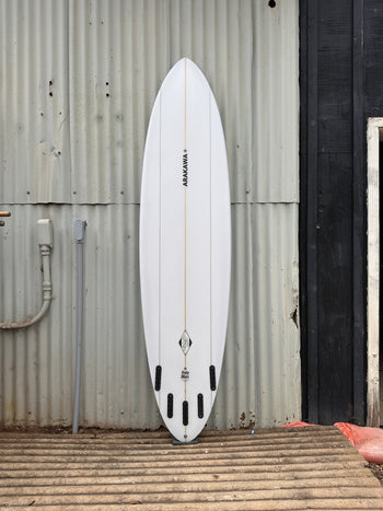 Holy Moli 8'0" x 22.1 X 3.13 - 59.40L, Round Pin, 5x  Futures Fin Boxes, PU - ID:1088761