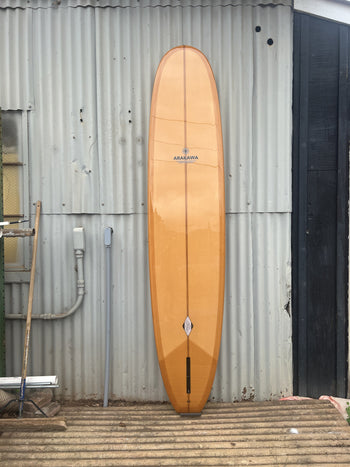 Niu Log 9'1" x 22.5 X 2.8 - 66.30L, Square, 1x  Single Box Fin Box, PU - ID:1124915