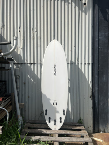 Mango 5'10" x 20.0 X 2.5 - 32.90L, Round, 5x  FCS 2 Fin Boxes, PU - ID:822538