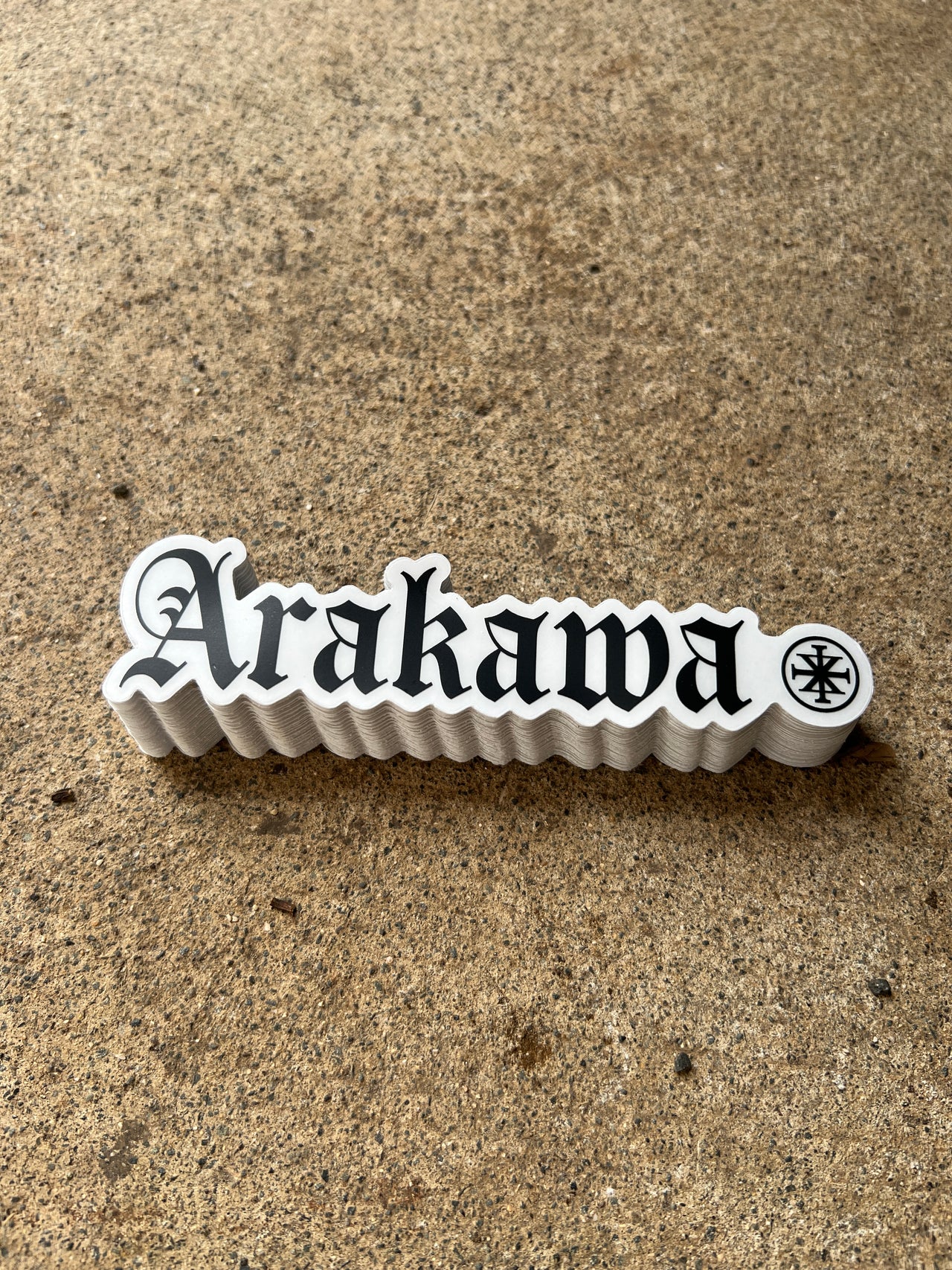 Blackletter Sticker 5IN