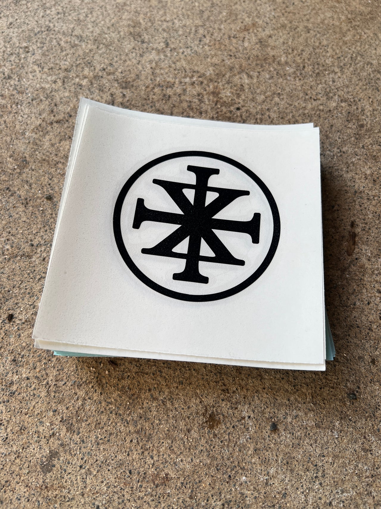 Ichthus Diecut Sticker