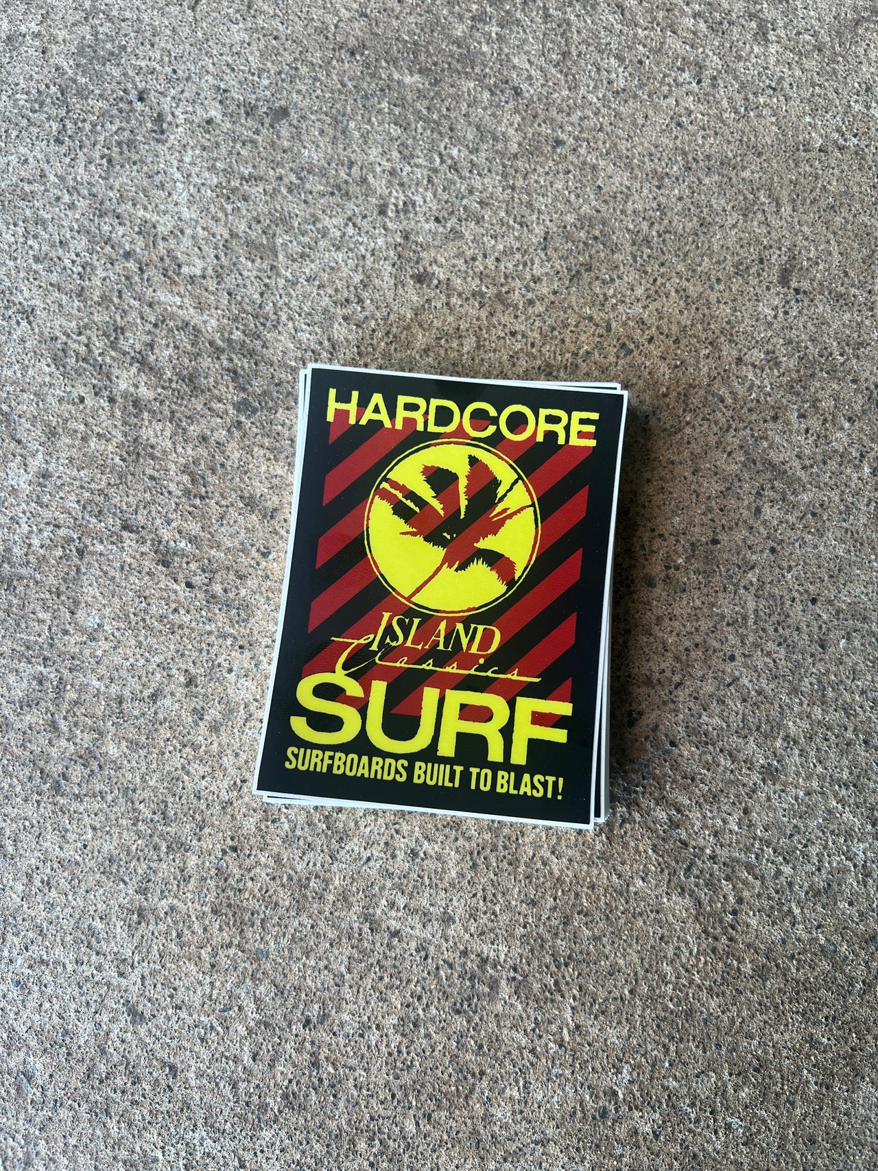 Island Classics Hardcore Sticker