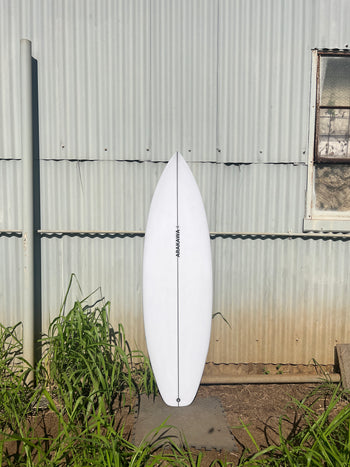 Bandit 6'0" x 20.75 X 2.75 - 35.90L, Squash, 5x   Fin Boxes, PU - ID:1094859