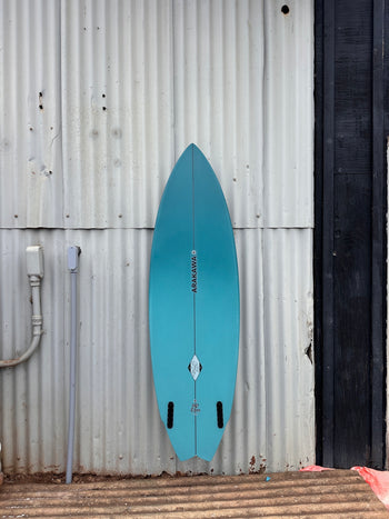 HP Twin 5'11" x 19.75 X 2.56, Wing Swallow, 2x  Futures Fin Boxes, PU - ID:1123789