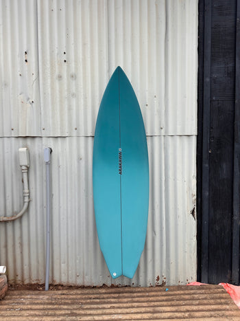 HP Twin 6'2" x 20.5 X 2.75, Wing Swallow, 2x   Fin Boxes, PU - ID:1123776