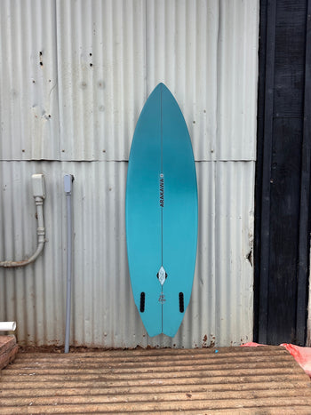 HP Twin 6'2" x 20.5 X 2.75, Wing Swallow, 2x   Fin Boxes, PU - ID:1123776