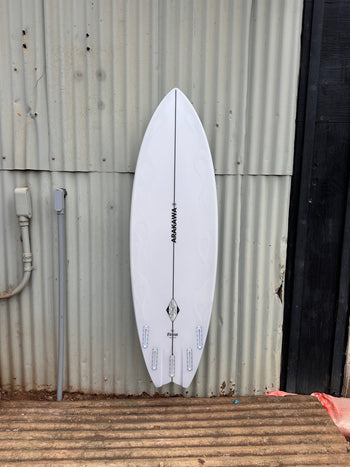 Firecat 5'11" x 20.25 X 2.56 - 33.50L, Swallow, 5x  Futures Fin Boxes, PU - ID:1120476