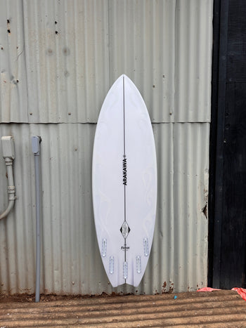 Firecat 5'6" x 19.63 X 2.31 - 26.80L, Swallow, 5x  Futures Fin Boxes, PU - ID:1120473