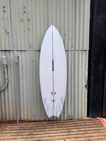 Firecat 5'10" x 20.0 X 2.5 - 31.90L, Swallow, 5x   Fin Boxes, PU - ID:1100856