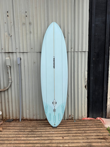 Holy Moli 6'10" x 20.75 X 2.75, Round Pin, 5x  Futures Fin Boxes, PU - ID:1123826