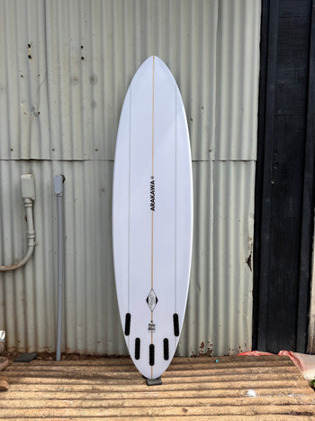 Holy Moli 7'4" x 21.25 X 2.88 - 48.50L, Round Pin, 5x   Fin Boxes, PU - ID:1134524