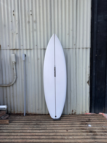 Bandit 5'8" x 19.25 X 2.5 - 28.70L, 5x  Futures Fin Boxes, PU - ID:1130545