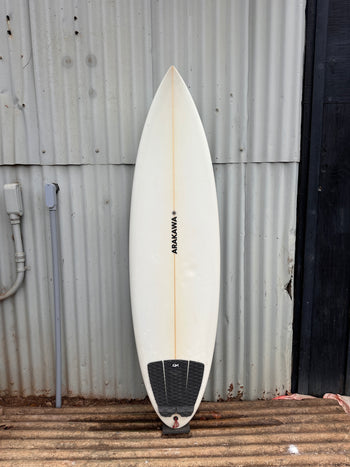Custom Model 6'4" x 20.0 X 2.56 - 33.30L, Round, 2x  Futures Fin Boxes, PU [Semi New] - ID:876335