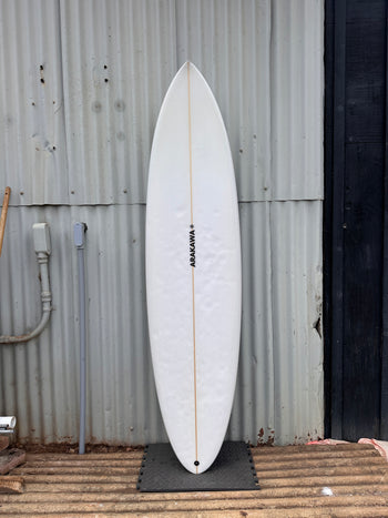 Holy Moli 7'2" x 21.0 X 2.63 - 42.60L, Round Pin, 5x  Futures Fin Boxes [Good] - ID:1149882