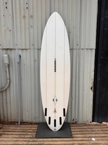 Holy Moli 7'0" x 20.63 X 2.5 - 38.80L, Round Pin, 5x  Futures Fin Boxes [Good] - ID:1149875