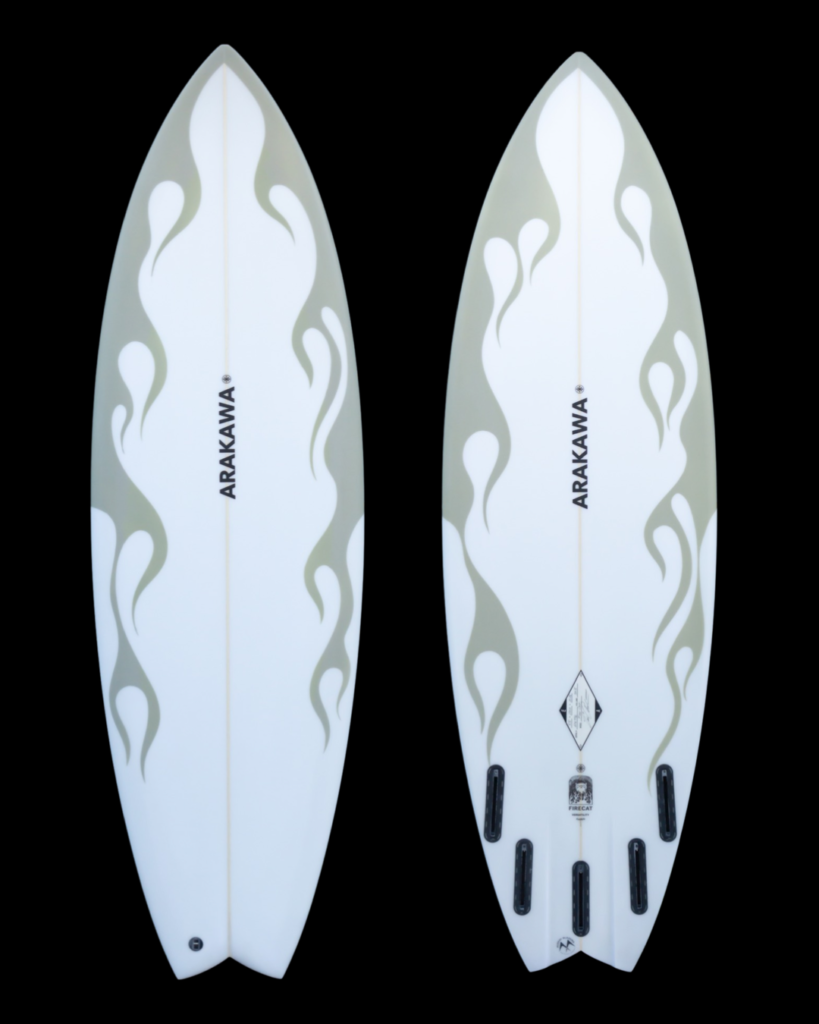 値下げARAKAWA SURFBOARD人気フィッシュモデルSLING SHOT